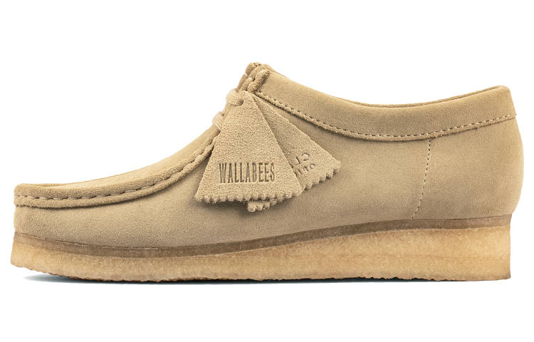 Clarks Originals Wallabee Boots 'Beige' Women's