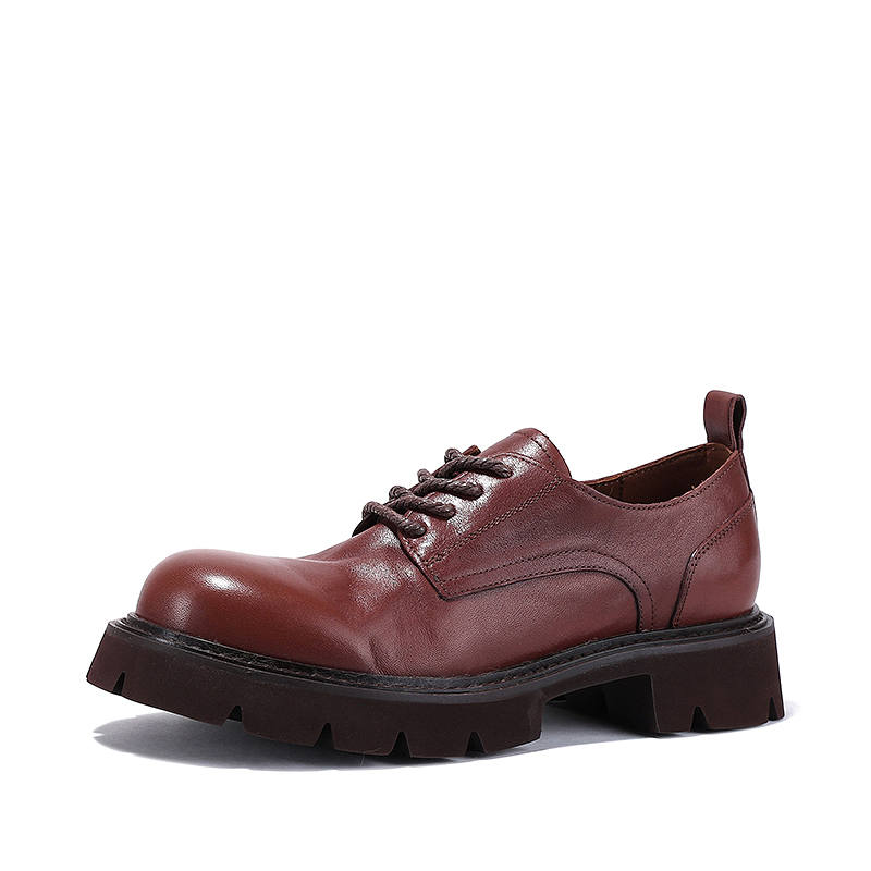 BELLALILY Horse Leather Casual Shoes Women's