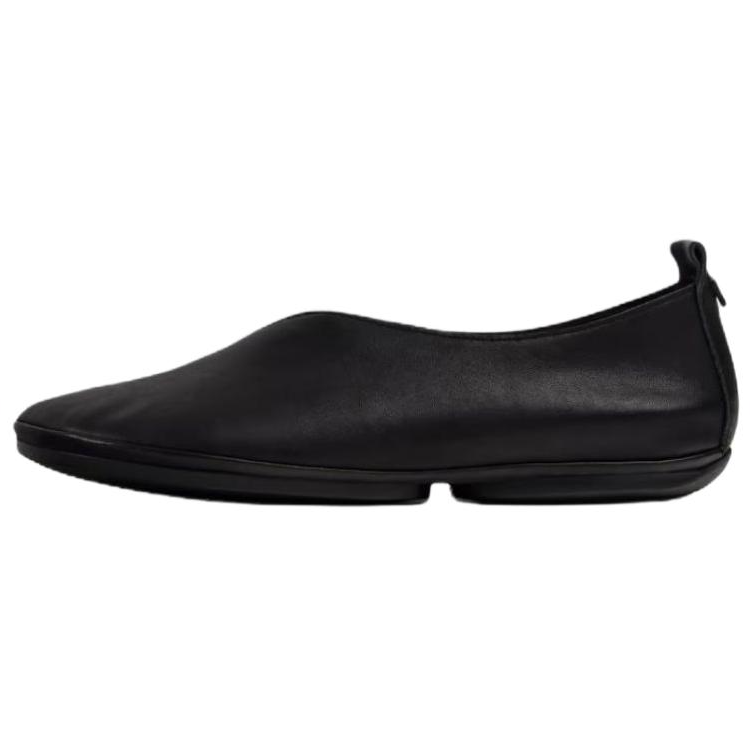 CAMPER Right Leather Vintage Casual Shoes Women's Black