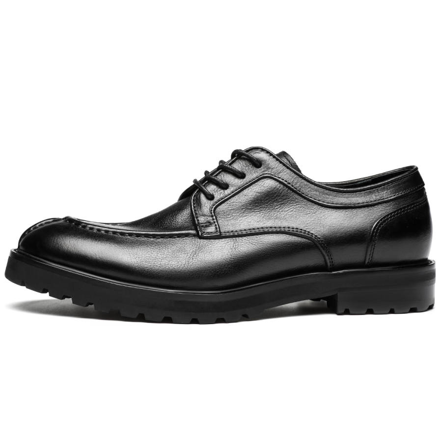 DIENGRLEY Dress Shoes Men's Low Top Coffee/Black
