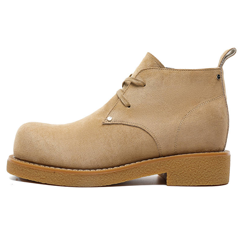 JIETEGONGYANG Ankle Boots Men's Yellow