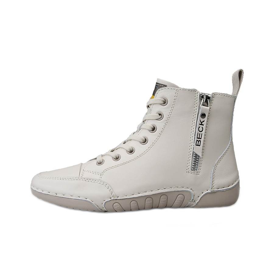 BECK BECK Ankle Boots Women's Ecru