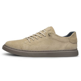 Mulinsen Cow Split Leather Low top Skateboard Shoes Men's