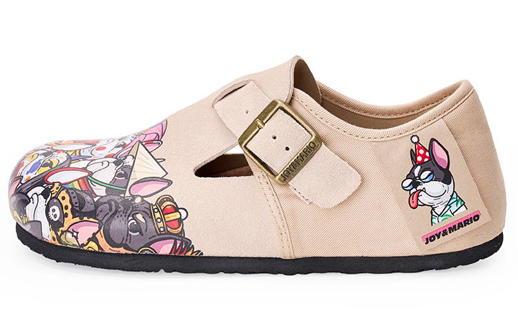 Joy&Mario Fabric Casual Shoes 2cm Women's