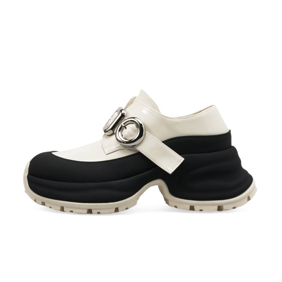 CORINNA DI MARSALA Top Grain Cow Leather Casual Shoes 6.5cm Women's