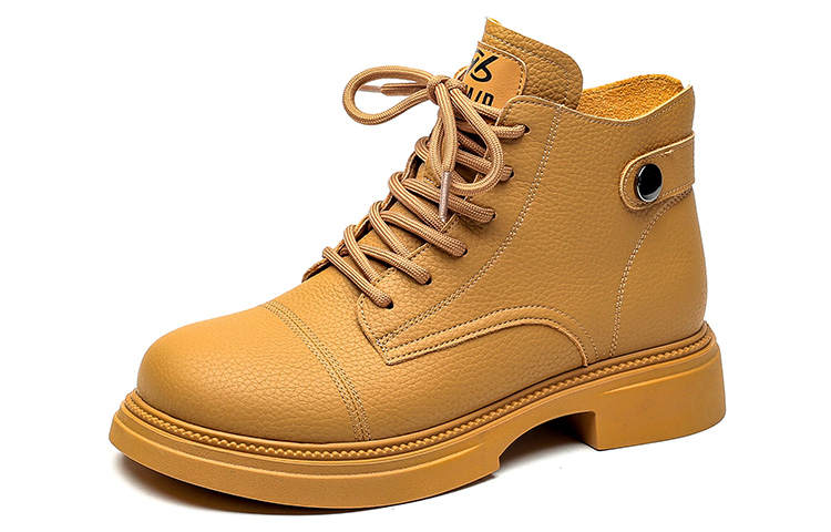 SEMIR SEMIR Leather Short Combat Boots Women's
