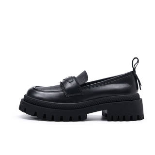 R'AZZURRO Loafers 6CM Women's Black