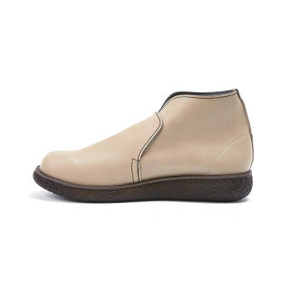 BAKERLOO Microfiber Leather Ankle Boots Women's Gray