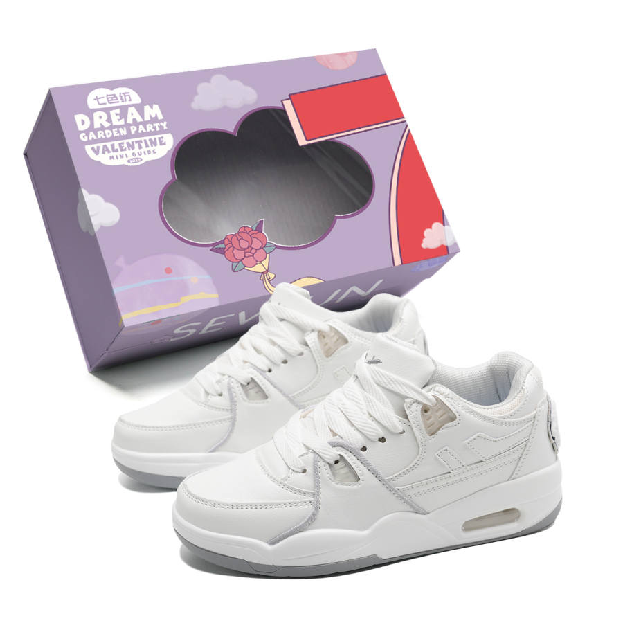 7 SEVFUN Synthetic Leather Lightweight And Breathable Low top Skateboard Shoes Unisex