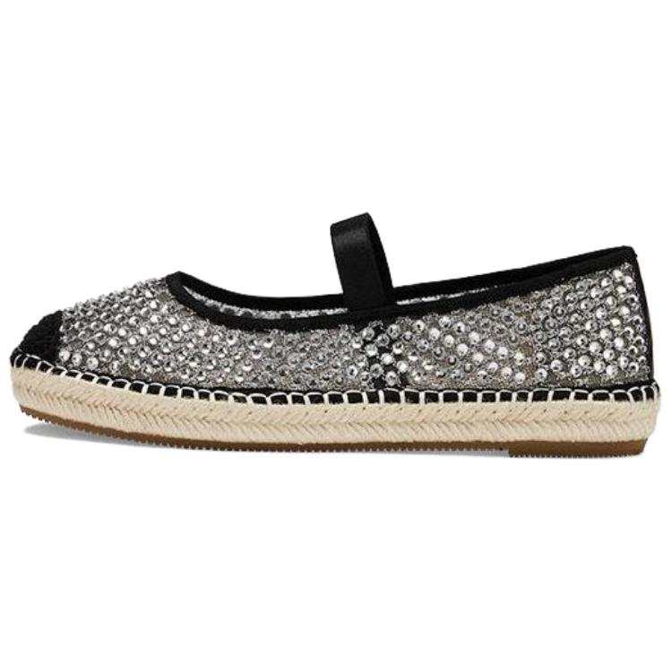 73Hours 73Hours Light's Color Fabric Espadrilles Women's Black