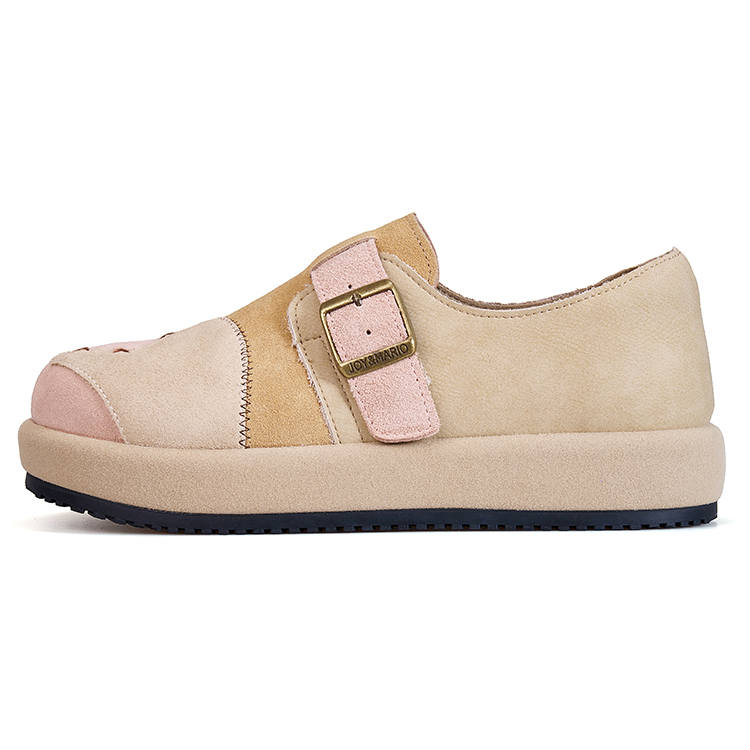 Joy&Mario Cow Split Leather Casual Shoes Women's