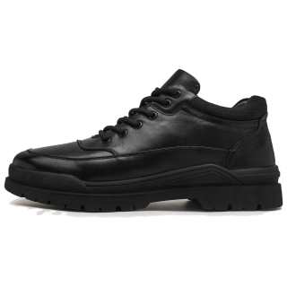 SHUSHUJIA Abrasion Resistant Slip Resistant Mid top Casual Shoes Men's Black