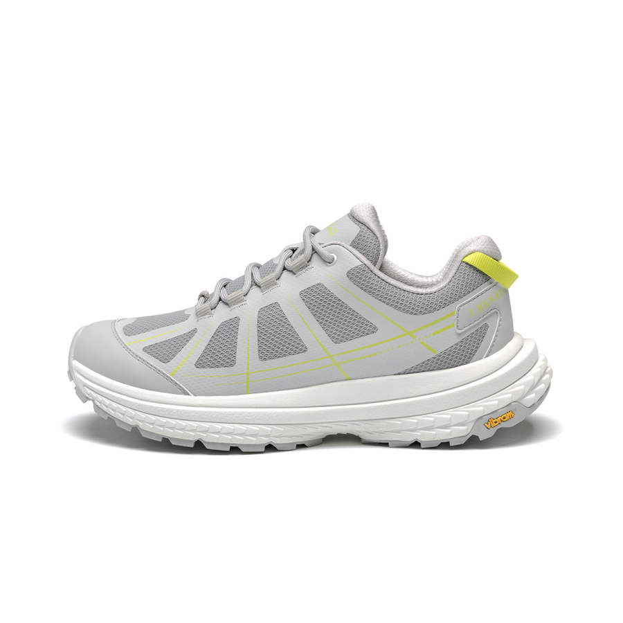 J.BENATO Fabric Breathable Lightweight Breathable And Lightweight Low top Mountaineering Shoes Men's Gray