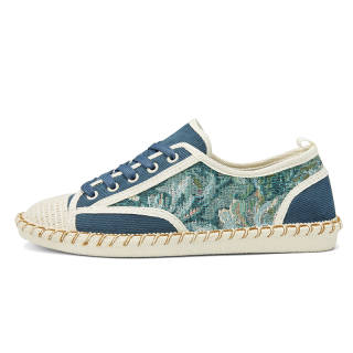 GONGNIUMEILI Low top Skateboard Shoes Men's Blue
