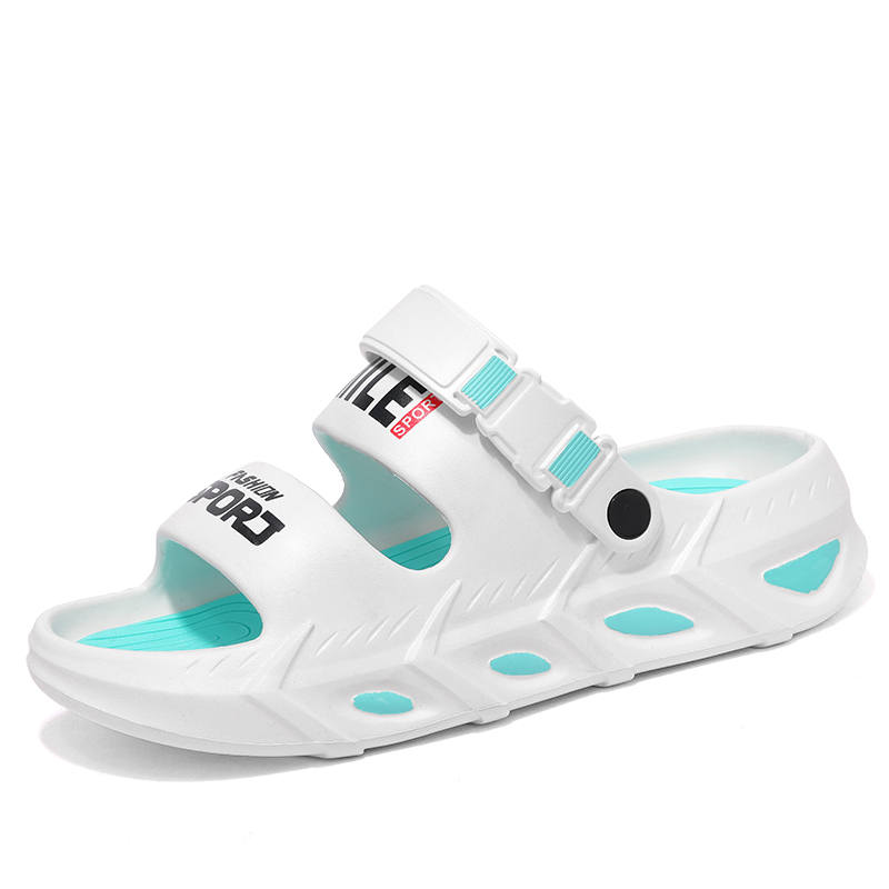 NANJIREN Beach Sandals Men's Black/Blue