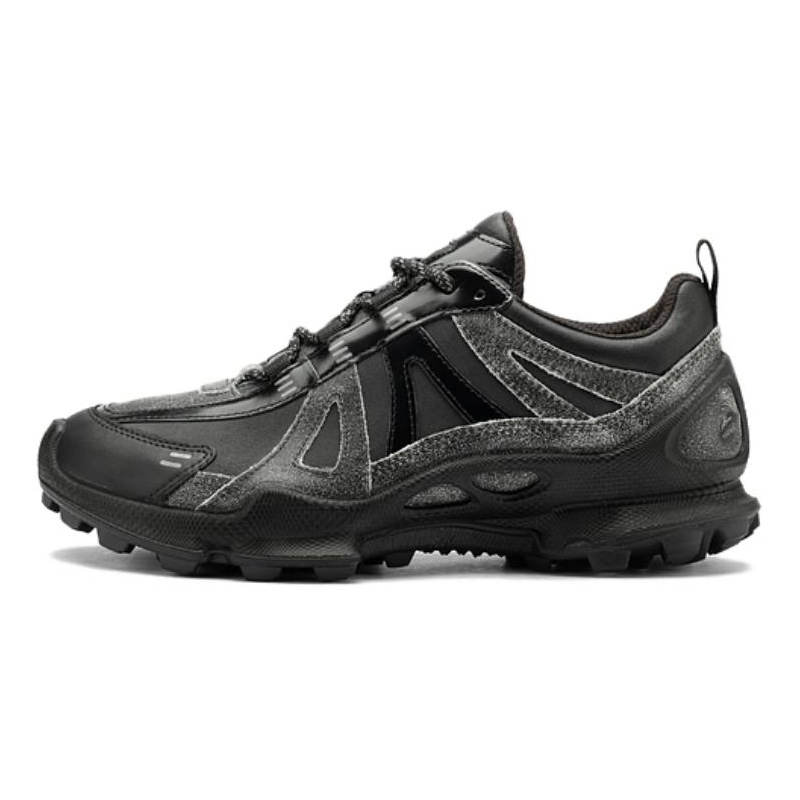 Ecco Natacha x Ecco Biom C Trail Cushioning, Wear Resistant Low top Hiking Shoes Men's Black Gray