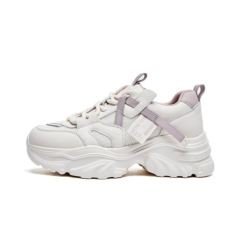 GONGNIUMEILI Abrasion Resistant Abrasion Resistant Chunky Sneakers Women's