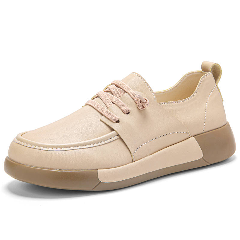Reivantix Reivanti Microfiber Leather Casual Shoes 3cm Women's Brown