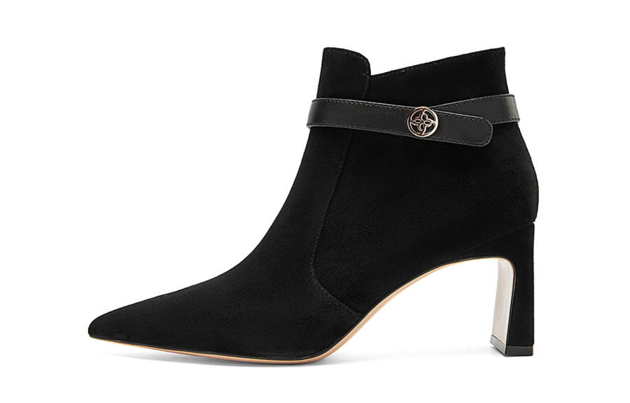 NINE WEST Sheepskin Ankle Boots Women's