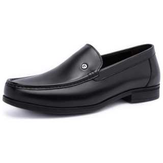 PIERRE CARDIN Cow Leather Casual Shoes Men's Black