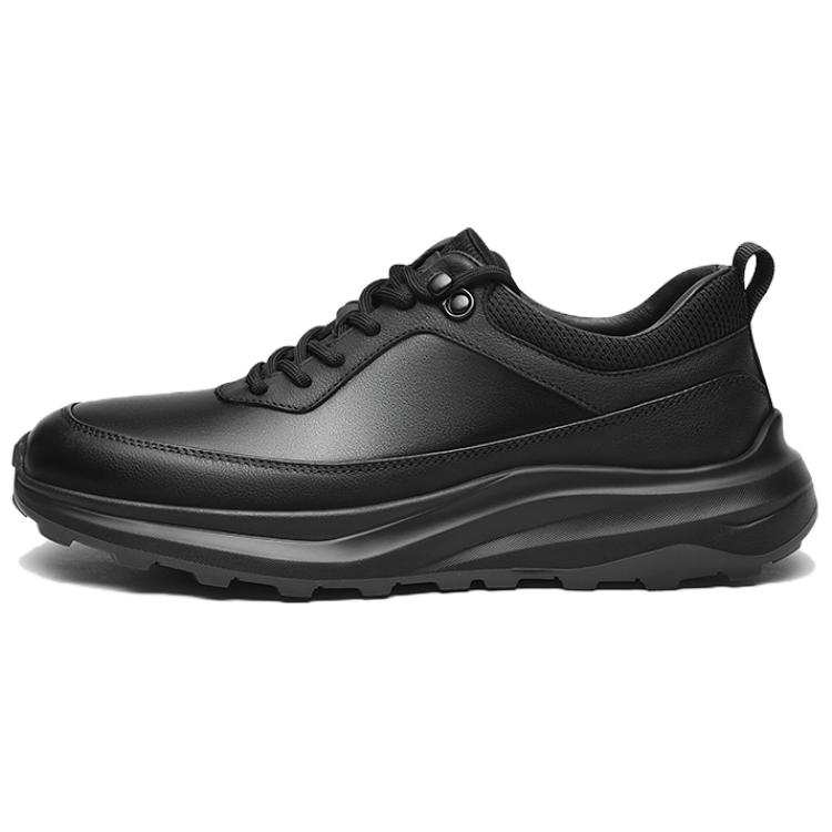 VOLO Top Grain Cow Leather Cushioning Abrasion Resistant Cushioning, Wear Resistant Low top Casual Shoes Men's