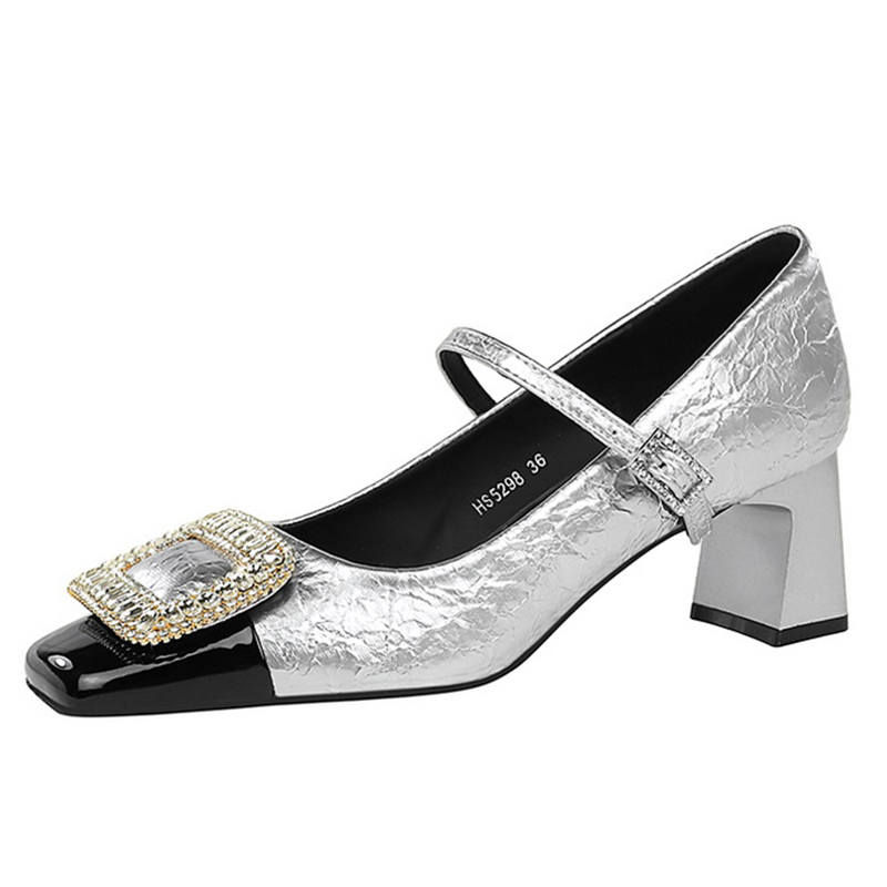 QITUMAUL Mary Jane Shoes Women's