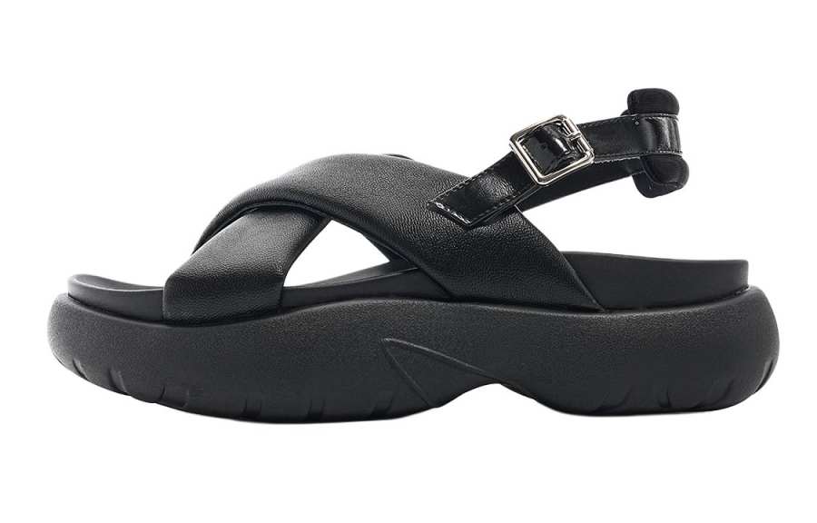 EBLAN EBLAN One Strap Sandals Women's Black