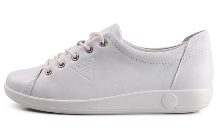 Ecco Soft Cool Size 2 Casual Stylish Skateboarding Shoes Women's White