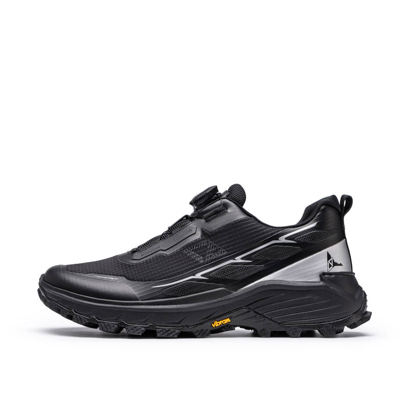 Chrisdien Deny Fabric Low top Outdoor Shoes Men's Black