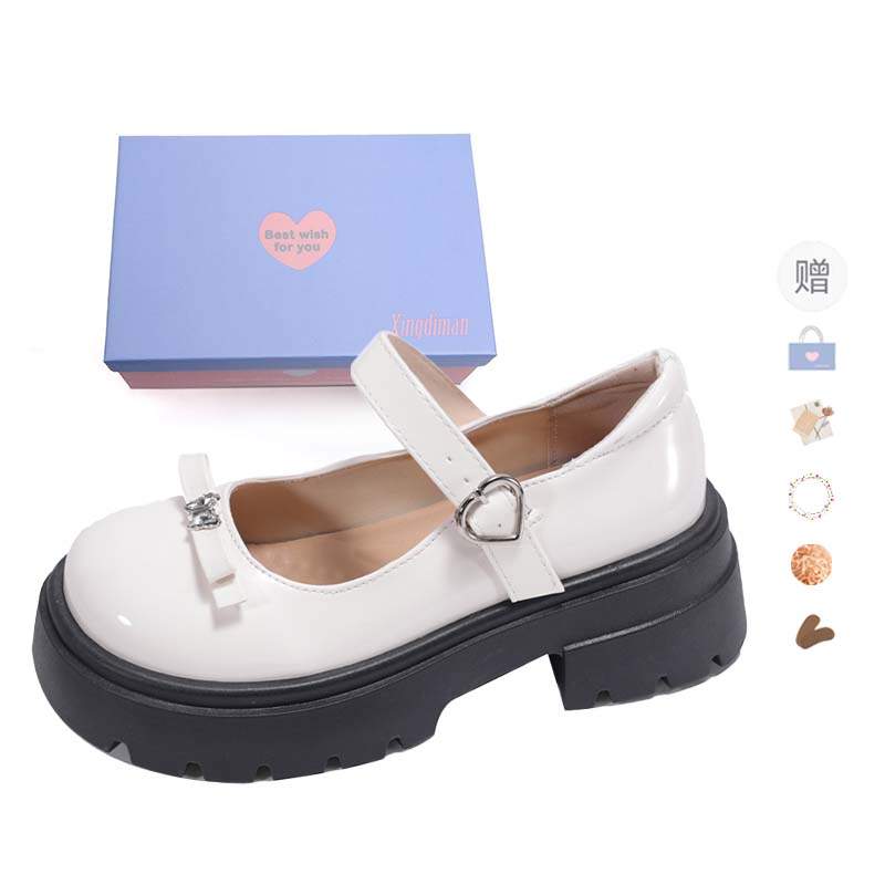Xingdiman Pu Chunky Heel Mary Jane Shoes Women's