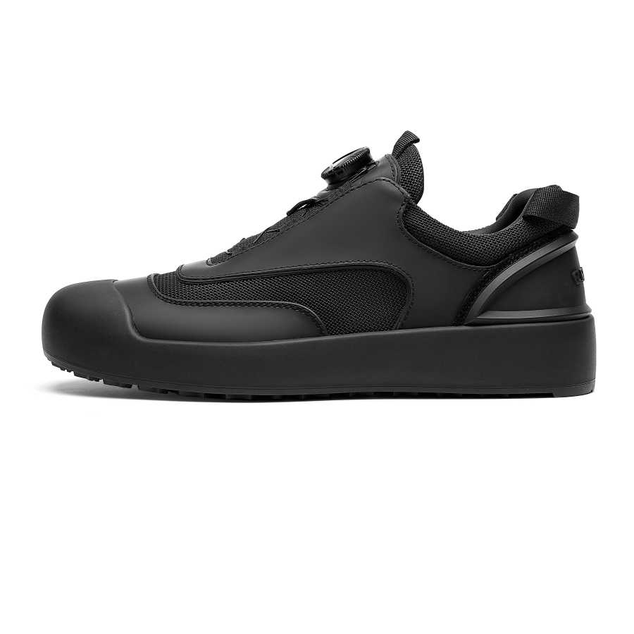 CROWN CROWN Cushioning Coverage Low top Casual Shoes Men's Black