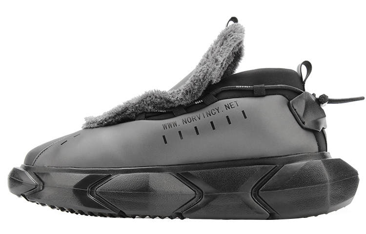 NORVINCY Snow Boots Unisex Iron Gray