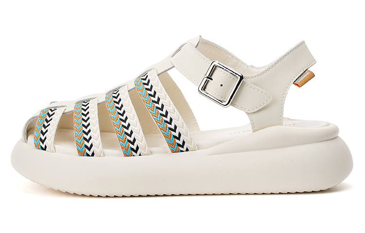 Joy&Mario Pu Beach Sandals 4.5cm Women's
