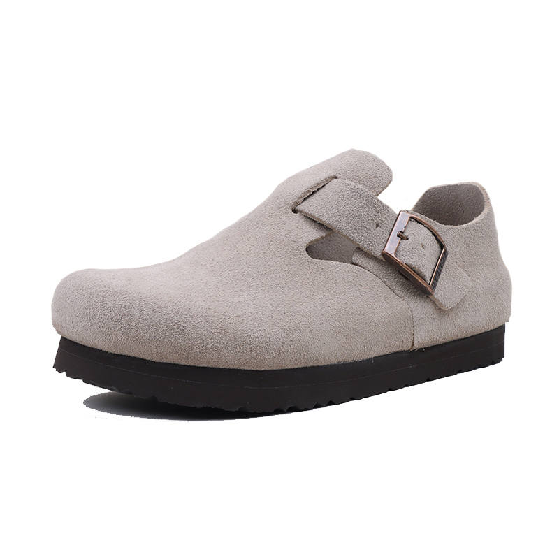DONGYUANWUZUO Japanese Style Casual Shoes Imported From Cork Bucolic High Quality Cow Suede