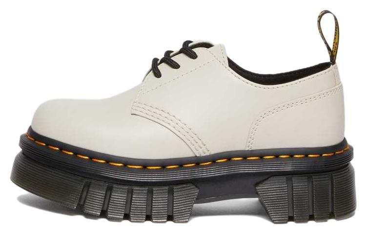 Dr.Martens Dr. Martens Audrick Nappa Leather Platform Shoes 'Cobblestone Grey' Women's