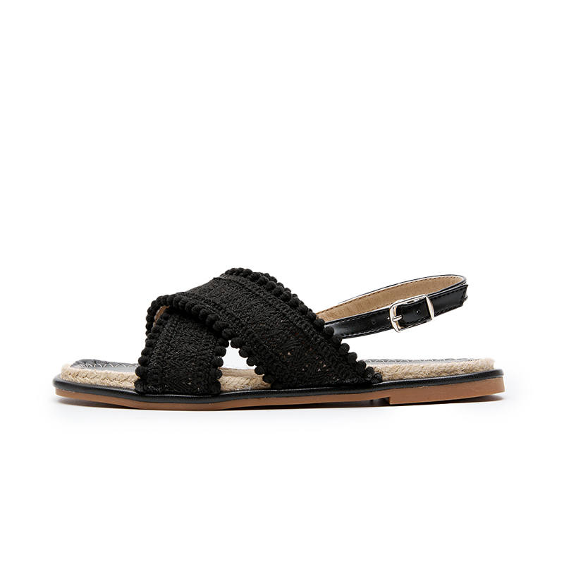 WESTLINK WESTLINK Fabric One Strap Sandals Women's