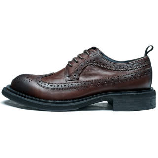 DIENGRLEY Top Grain Cow Leather Dress Shoes Men's