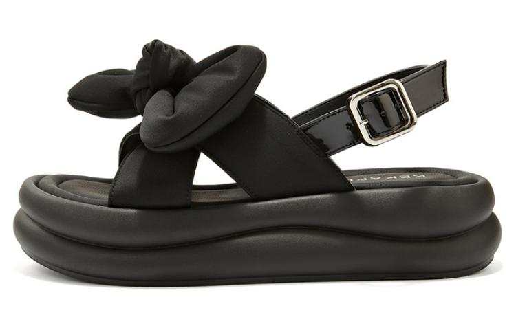 KEKAFU Pu One Strap Sandals Women's