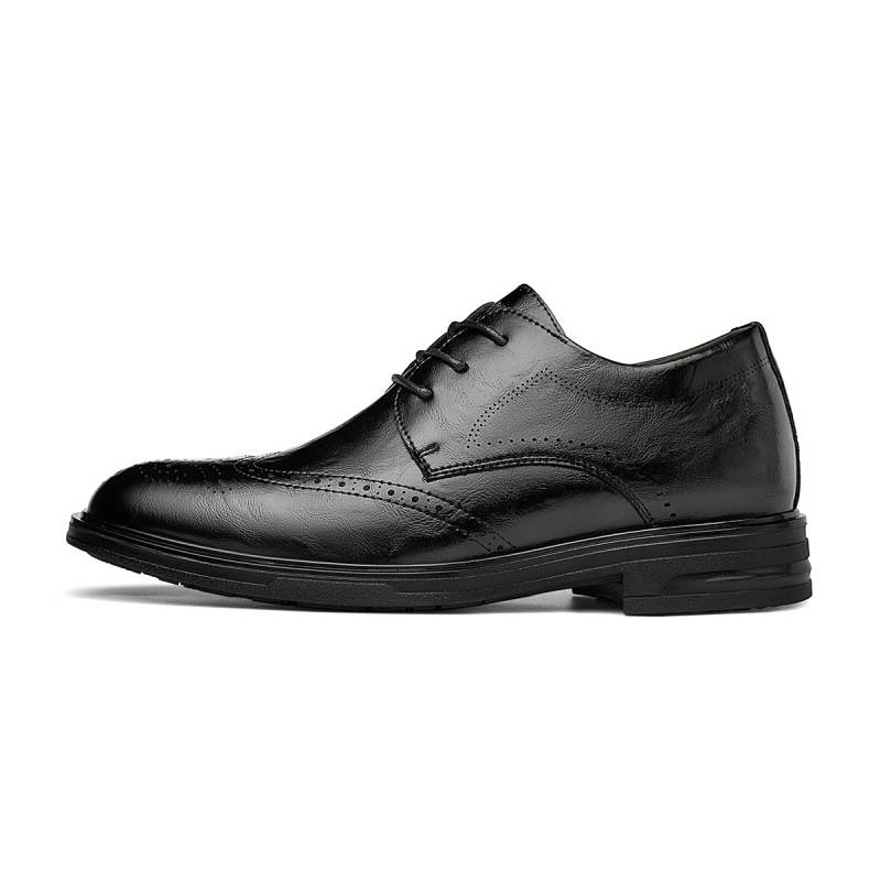 CARTELO Cow Split Leather Dress Shoes Men's