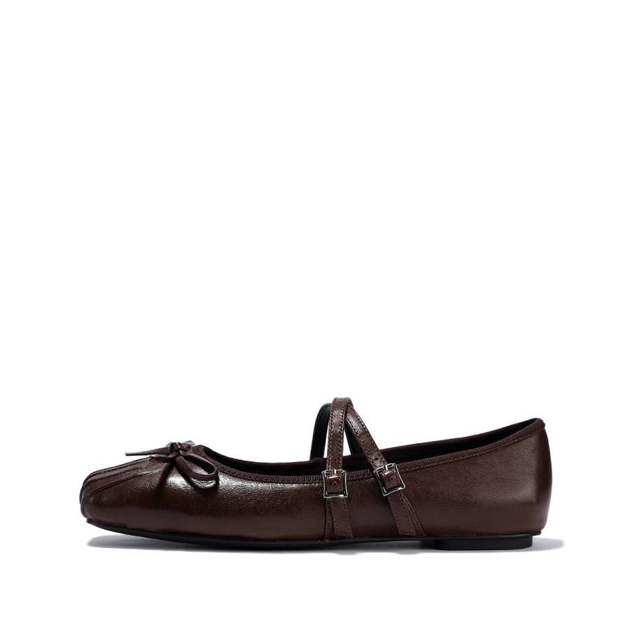 Brut Ros′e Sheepskin Mary Jane Shoes Women's