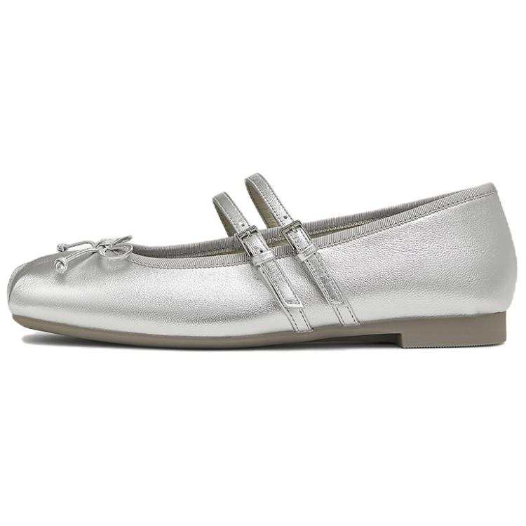 Tata Mist Girlish Sheepskin Mary Jane Shoes Women's