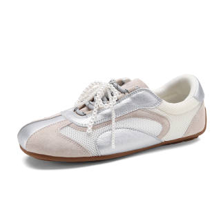 Marino Orlandi x FOXER Textile, Synthetic Leather Low top Skateboard Shoes Women's