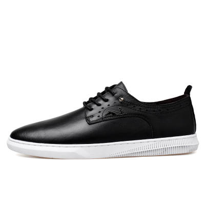 YINGLUNQISHI Top Grain Cow Leather Casual Shoes Men's