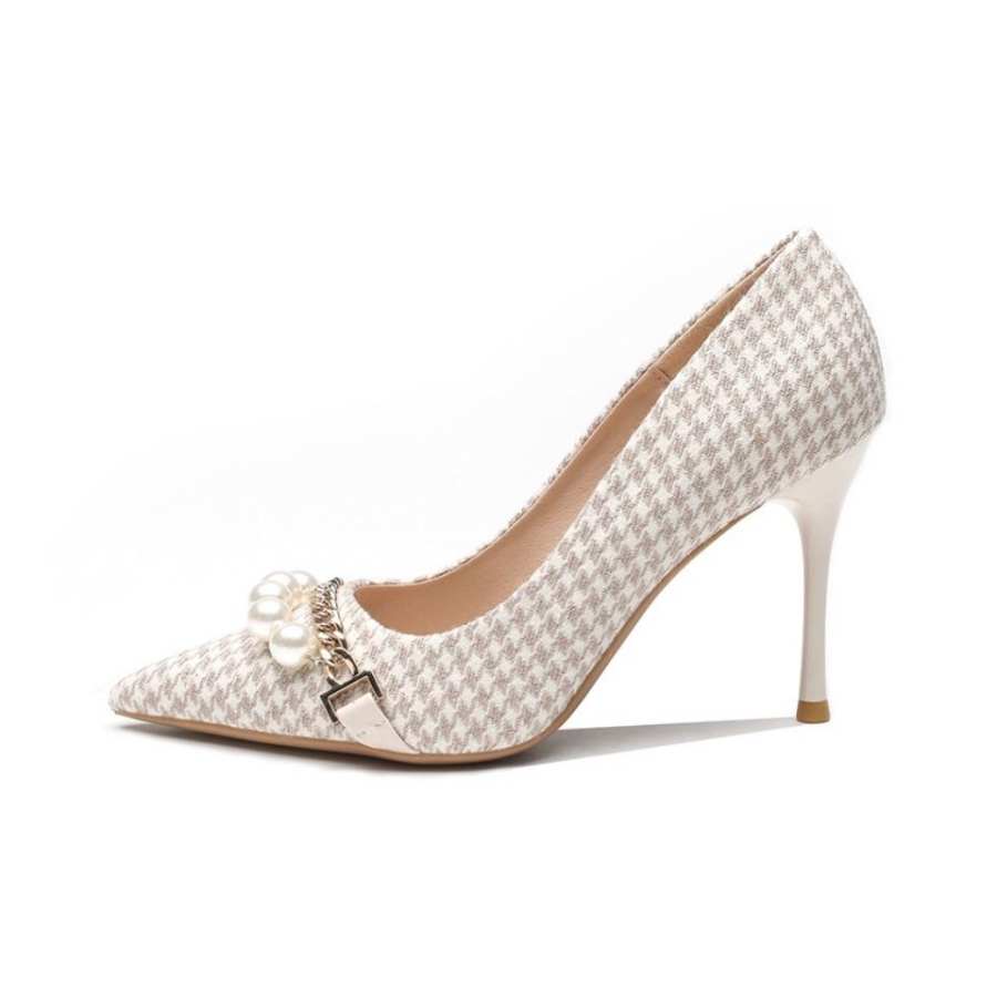 HKCP Slim Heel High Heels 8.5cm Women's