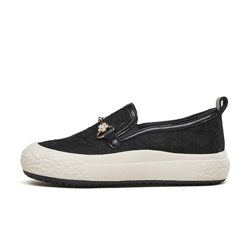 KANGNAI Cow Split Leather Casual Shoes Women's