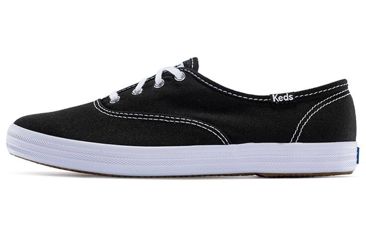 Keds Canvas Shoes Women's Low Top Black White