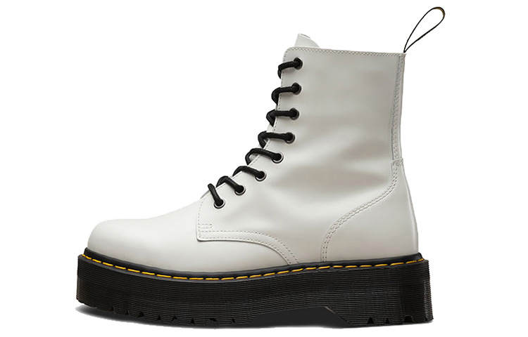 Dr.Martens Dr. Martens Jadon Smooth Leather Platform Boot White
