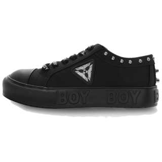 Boy London Low top Skateboard Shoes Unisex Black
