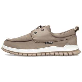 BASTO Men's Casual Shoes Men's Low Top Gray/Apricot/Dark Blue