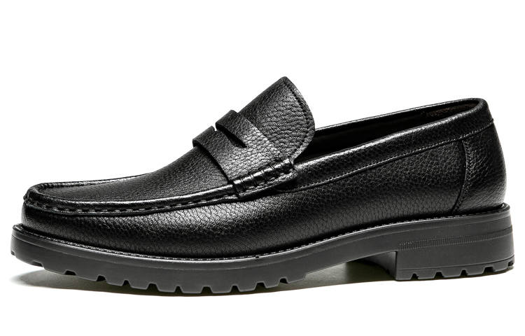 LEAVELAND Loafers Men's Black